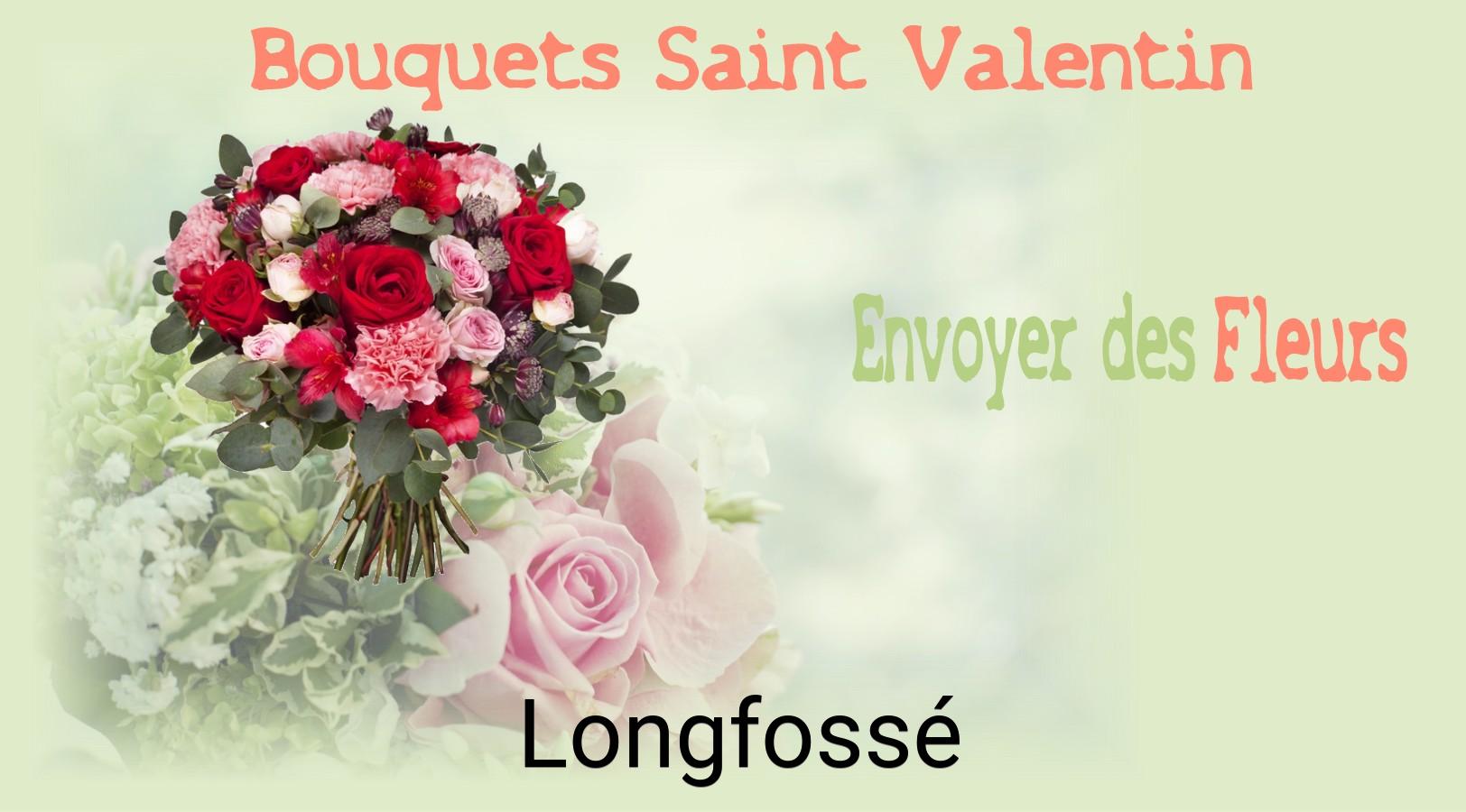 Roses de Saint-Valentin livrées à Longfossé